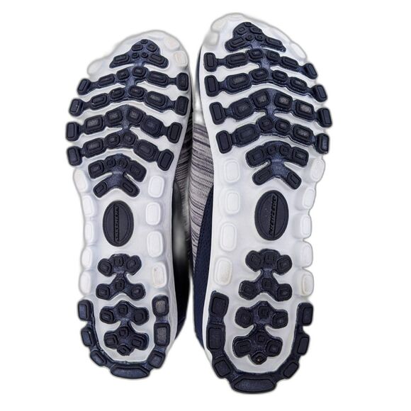 NEW Women's Skechers Memory Foam Blue Gray Slip On Loafer Shoes Size 8 NWT - Picture 6 of 8